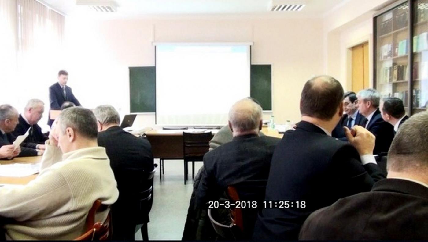 На АТФ прошло предварительное обсуждение диссертации Березуна В.И.